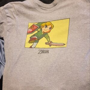 Zelda Windwaker link T-shirt Large